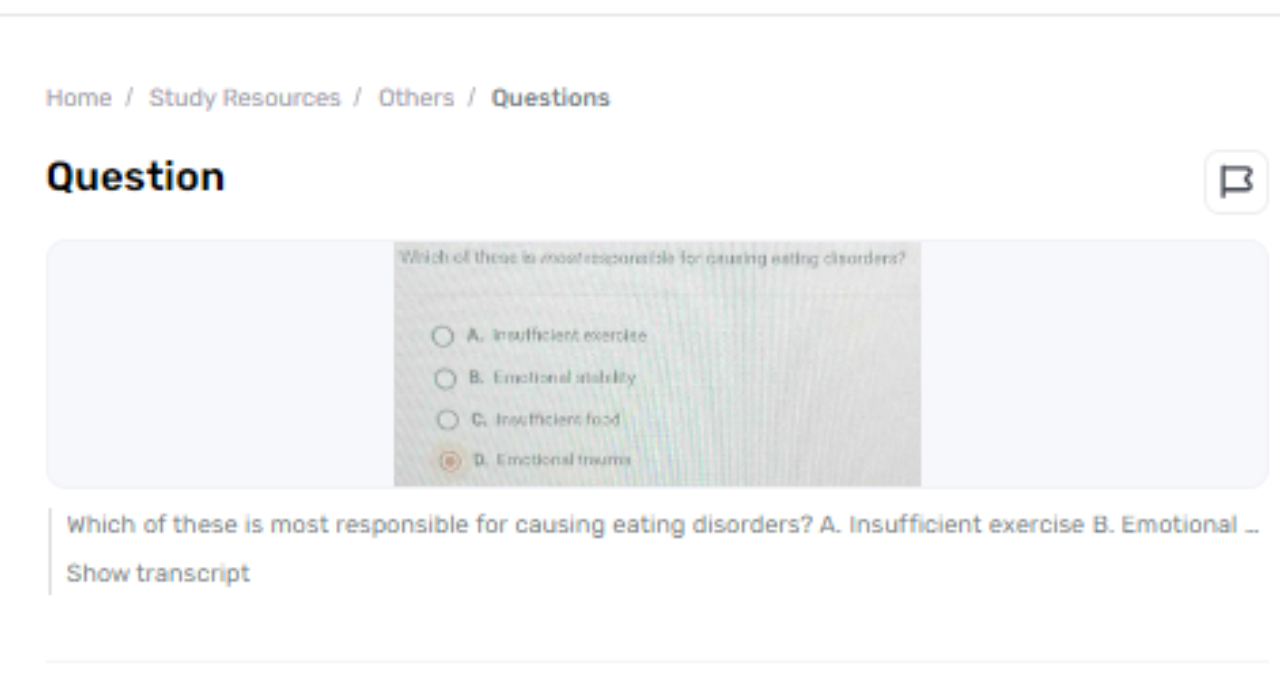 Which Calculate Is Most Capable For Causing Eating Disarranges?